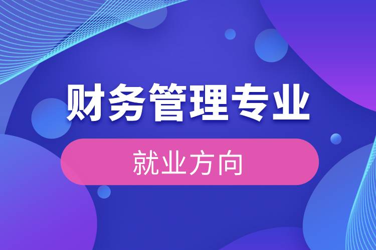 財務管理專業(yè)就業(yè)方向